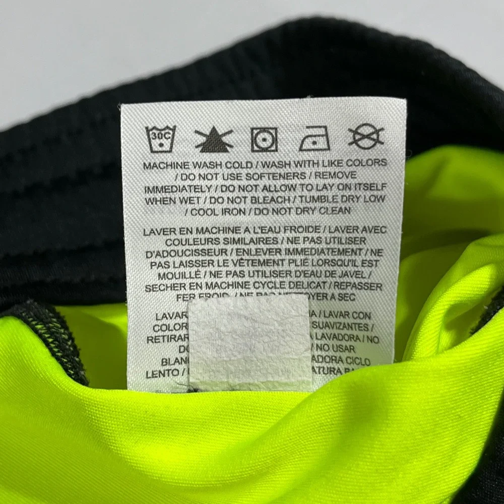 Nike Dri-FIT Mens Running Shorts Neon Volt Yellow Athletic Gym Medium Streetwear